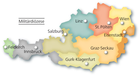 Diözesen Österreichs